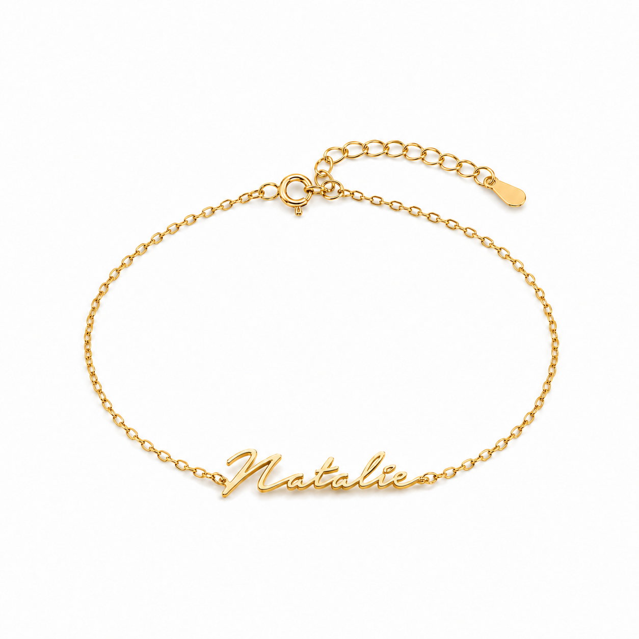 Pulsera personalizada con nombre en escritura