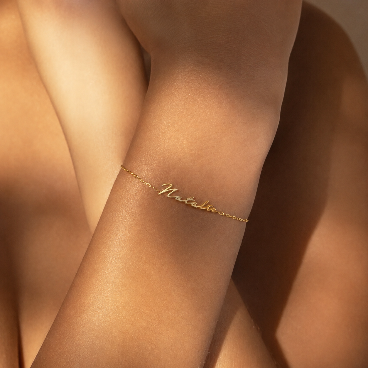 Pulsera personalizada con nombre en escritura