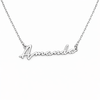 Personalized Script Name Necklace-Necklaces-Aureza