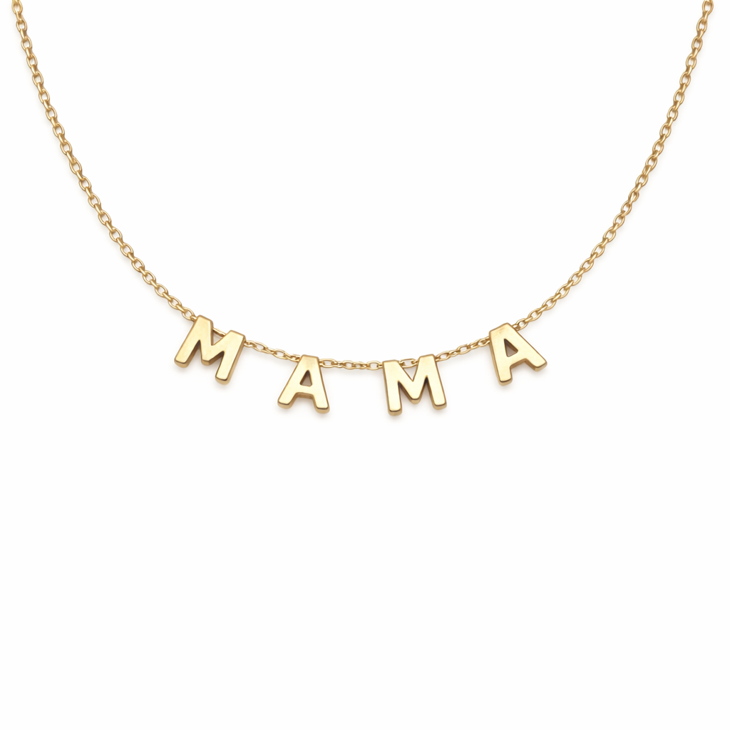 Personalized Letter Name Necklace-Necklaces-Aureza