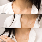 Minimalist Pearl Necklace-Necklaces-Aureza