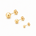 Ball Stud Earrings-Earrings-Aureza