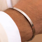 Minimalist Open Cuff Bracelet-Bracelets-Aureza