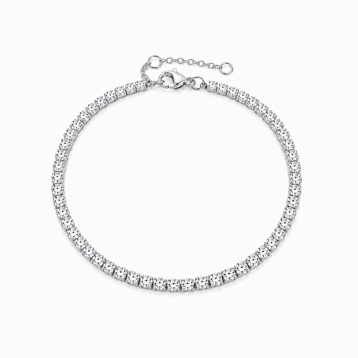 Timeless Crystal Bracelet-Bracelets-Aureza
