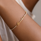 Personalized Crystal Name Bracelet-Bracelet-Aureza