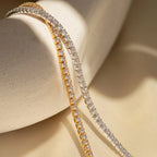 Timeless Crystal Bracelet-Bracelets-Aureza