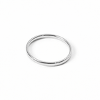 Minimalist Band Ring-Rings-Aureza