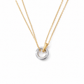 Interlocking Circle Necklace-Necklaces-Aureza