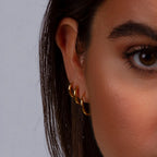 Mini Hoop Earrings-Earrings-Aureza