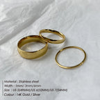 Minimalist Band Ring-Rings-Aureza