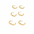 Mini Hoop Earrings-Earrings-Aureza
