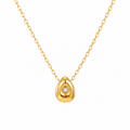 Minimalist Teardrop Pendant Necklace-Necklaces-Aureza