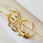 Minimalist Double Band Ring-Rings-Aureza