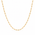 Minimalist Paperclip Chain Necklace-Necklaces-Aureza
