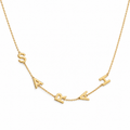 Personalized Letter Chain Necklace-Necklaces-Aureza