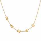 Personalized Letter Chain Necklace-Necklaces-Aureza