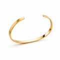 Minimalist Open Cuff Bracelet-Bracelets-Aureza
