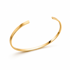 Minimalist Open Cuff Bracelet-Bracelets-Aureza