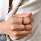 Organic Wave Ring-Rings-Aureza