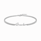 Personalized Crystal Name Bracelet-Bracelet-Aureza