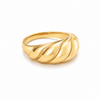 Twisted Dome Ring-Rings-Aureza
