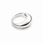 Minimalist Dome Statement Ring-Rings-Aureza